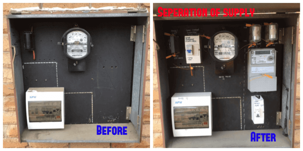 Electrical Meter Installation Sydney Separation Of Supply