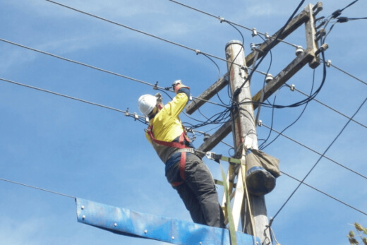 Overhead Power lines Installation
