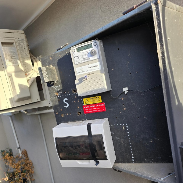 Electricity meter installation and switchboard upgrade for residential property in Sydney by Dave Fenech Electrical Services